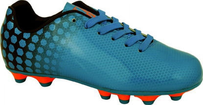 Vizari Palomar FG Kids Soccer Cleat, Blue/Black Size Size 2.5