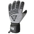 thumbnail image 1 of Vizari Pasadena FP Soccer Goalkeeper Gloves for Kids and Adults (10, Black / Silver), 1 of 1