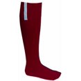 thumbnail image 1 of vizari real sports sock, maroon, large, 1 of 1