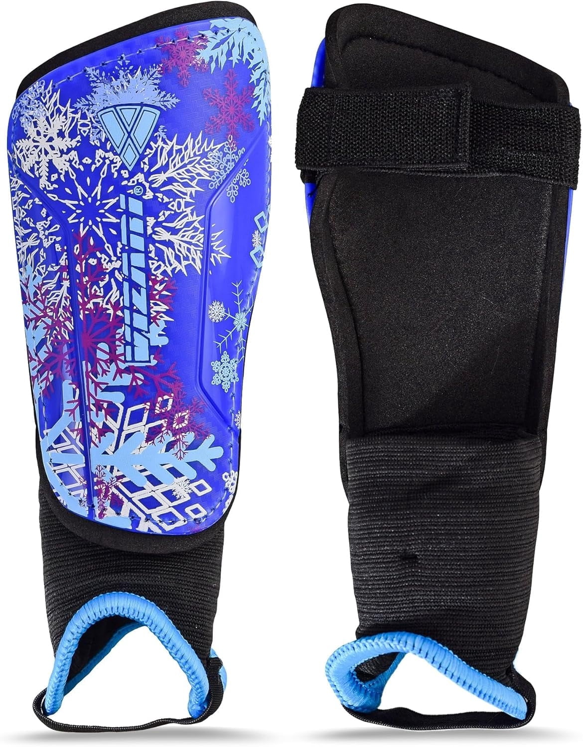 Vizari Soccer Shin Guards with Ankle Protection for Kids, Youth, Adult Sizes - Lightweight & Durable Shinguards, Size - XS