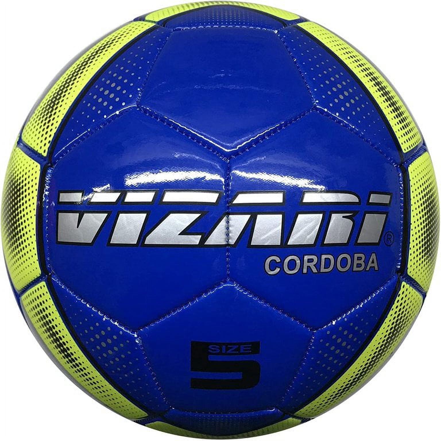 Vizari Sports Cordoba USA Soccer Balls with Size 3, Size 4 & Size 5 for Girls, Boys & Kids of