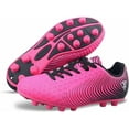 thumbnail image 1 of Vizari USA Stealth Firm Ground Soccer Cleats for Kids – Durable, Lightweight Athletic Shoes for Boys and Girls, Pink/Black, 1.5, 1 of 7