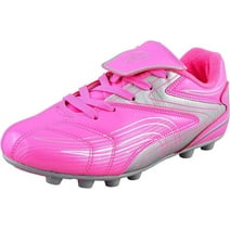 Vizari Striker FG Soccer Shoe - Water-Resistant, Rugged Outsole, Comfortable Fit, Enhanced Ball Control, Fun Two-Tone Style (Toddler/Little Kid/Big Kid)