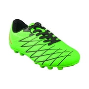 Vizari Boca FG Soccer Cleats for Boys and Girls | Kids Football Cleats with Durable Synthetic Upper | Lightweight, Water-Resistant Kids Soccer Shoes with Padded Heel & Adjustable Laces for Custom Fit