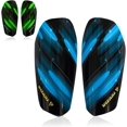 thumbnail image 1 of Vizari Unisex Slip-In Soccer Shin Guards for Adults and Youth | Lightweight Protective Gear for Big Kids and Teens - Sky/Black, L, 1 of 5