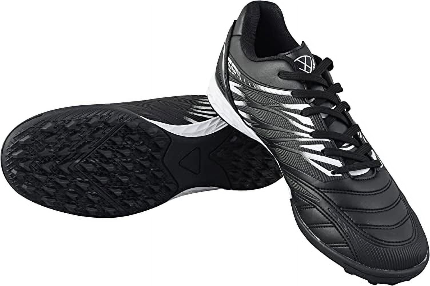 Vizari Valencia Turf Cleats For Men And Women | Football Turf Cleats With Multi-studded Rubber Outsole For Traction | Lightweight And Durable Mens Turf Soccer Shoes For Indoor And Outdoor Play