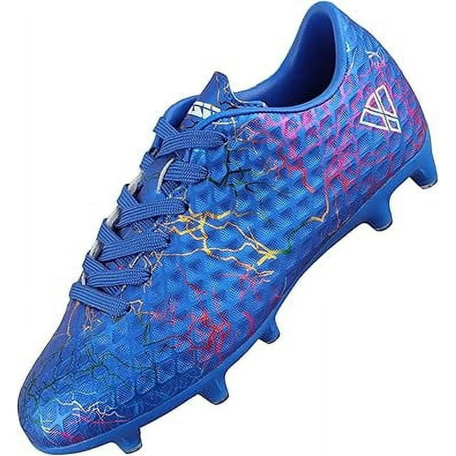 Vizari Zodiac Firm Ground Cleats for Boys and Girls | Lightweight Football Shoes with Molded TPU Outsole | Youth Sports Shoes with Secure Lace-Up Closure for Traction & Performance