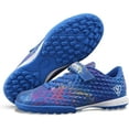 thumbnail image 1 of Vizari Zodiac Youth Turf Soccer Cleats for Boys & Girls Hook & Loop | Turf Shoes Blue Size-5, 1 of 8