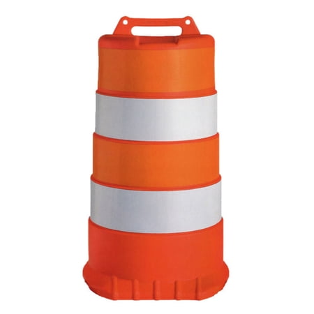 Vizcon High Density Channelizer Drum With 4 In. Engineer Grade Reflective Sheeting