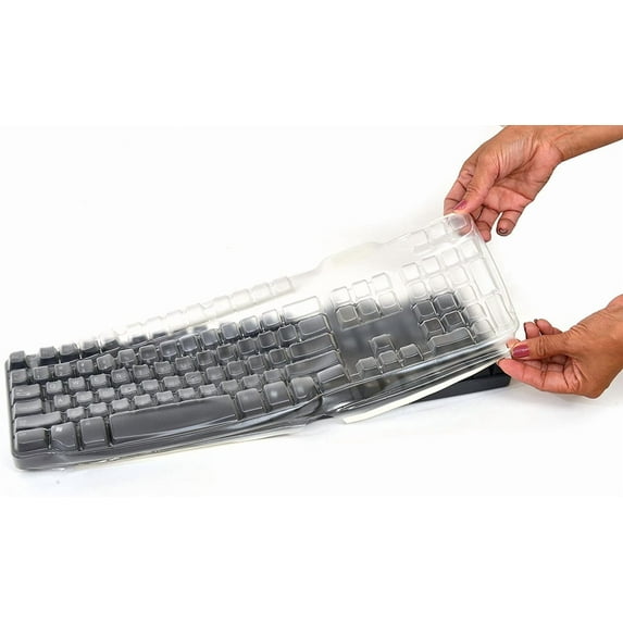 Keyboard Cover for Dell L100, SK8115, RT7D50 LATEX FREE cover protect keyboard from liquid spills, dust, dirt, grease,bacteria