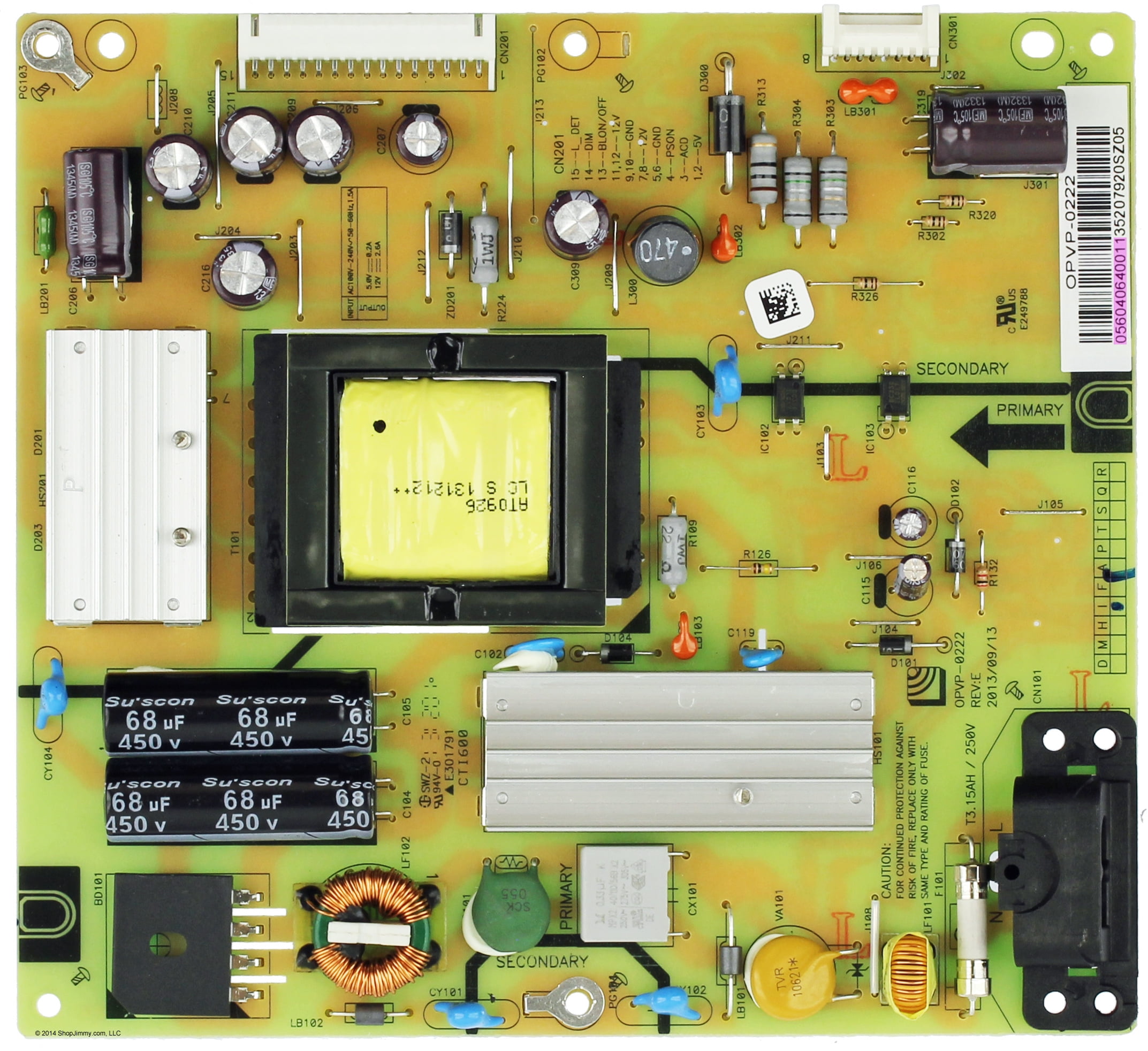 Vizio 056.04064.0011 Power Supply for E320IB2 / E320B2