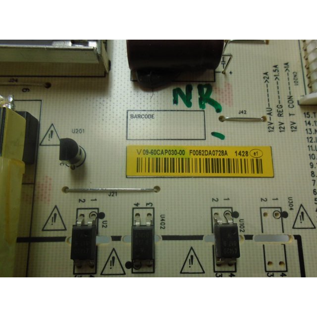 Vizio E600IB3 / D650IC3 Power Supply / LED Board 0960CAP03000