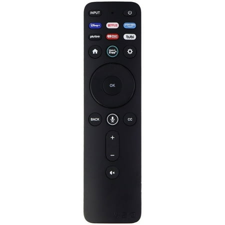 Vizio Remote Control (XRT260) Disney/Netflix/Prime/Pluto/iHeart/Tubi - Black