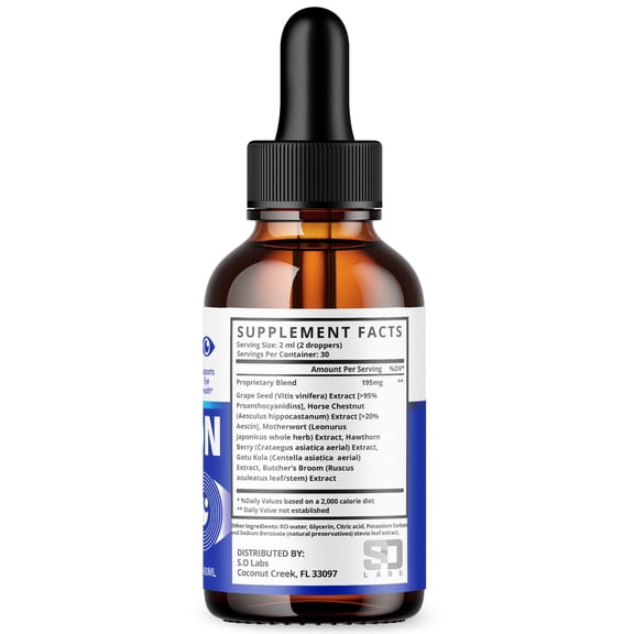 Viziton Vision Support Drops Advanced Formula Eye Health Supplement 30 Servings