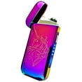 thumbnail image 1 of Vizliter Electronic Dual Arc Lighter, Electric Rechargeable, Elegant Design, Rainbow Unicorn, 1 of 12