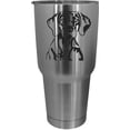 thumbnail image 1 of Vizsla Alternate Dog Themed Etched 30oz Tumbler, 1 of 1