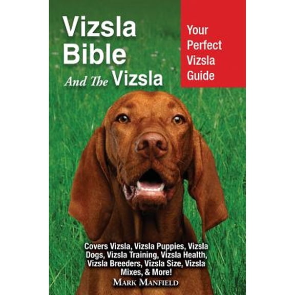 Pre-Owned Vizsla Bible And the Vizsla: Your Perfect Vizsla Guide Covers Vizsla, Vizsla Puppies, Vizsla Dogs, Vizsla Training, Vizsla Health, Vizsla Breeders, (Paperback) 1911355619 9781911355618