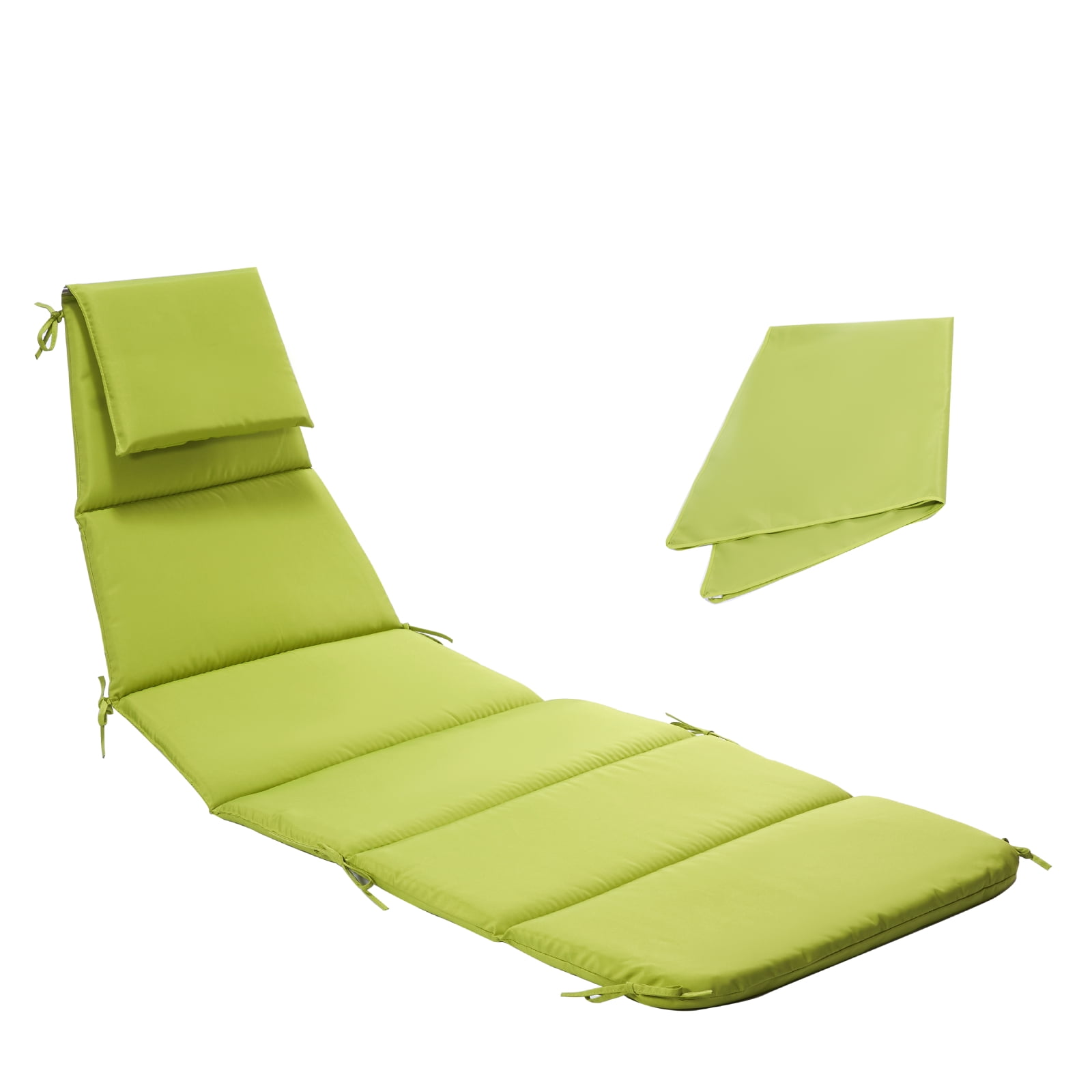 Vizzo Replacement Cushion Pad and Umbrella for Hanging Lounge Chair Outdoor Chaise Hanging Hammock Chair Pillow Pad (Blue,Green,Khaki,Rust)