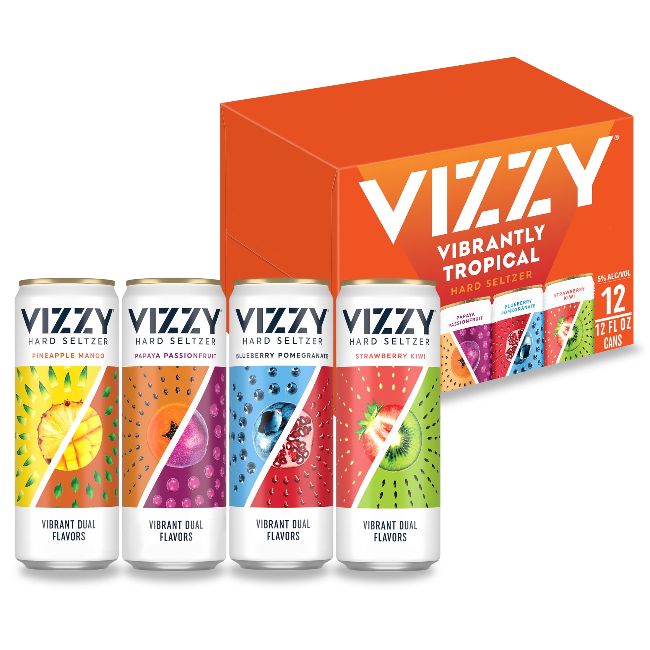 Vizzy Variety Pack , 12 Pack, 12 fl oz Aluminum Cans, 5.0% ABV