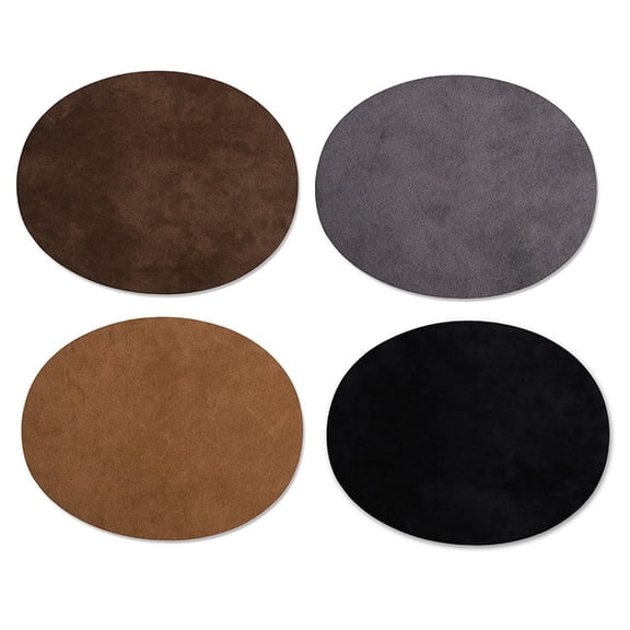 Vjnyvs 16 PCS Repair Patches- Sewing Patches Elbow Knee Iron-on Faux Deerskin Patches Applique For Clothing Jeans