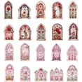 thumbnail image 1 of Vjnyvs 20 Pack Aesthetic PET Self Adhesive Stickers DIY Scrapbooking Journaling Photo Decor, 1 of 7