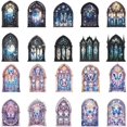 thumbnail image 1 of Vjnyvs 20 Pack Aesthetic Scrapbook PET Stickers Self Adhesive DIY Journaling Photo Album Decor, 1 of 7
