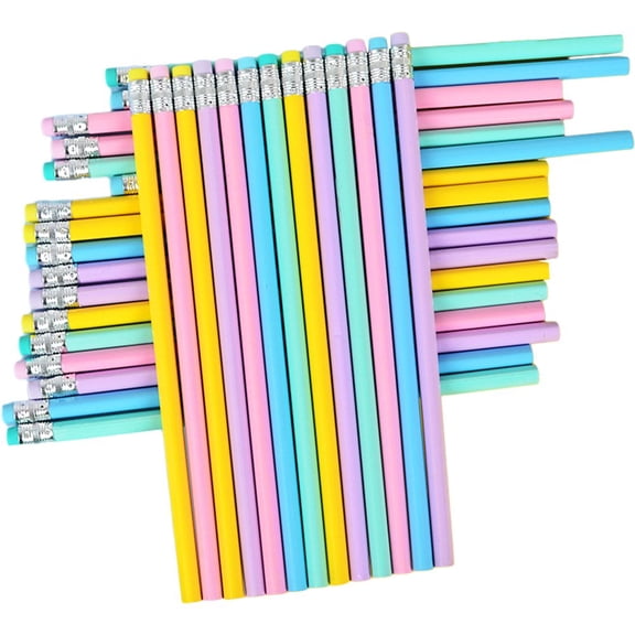 Vjnyvs 30Pcs Triangle Rod HB Pencils Professional Sketch Graphite Pencils for Office