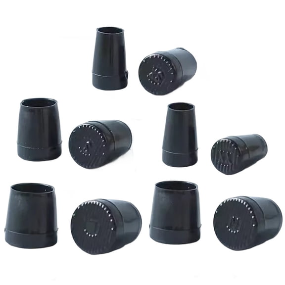 Vjnyvs 5 Pairs Heel Caps for High Heels, 5 Sizes Heel Stoppers Heel Protectors Anti-Slip Noise Reducing, Replacement Tips for Outdoor Events