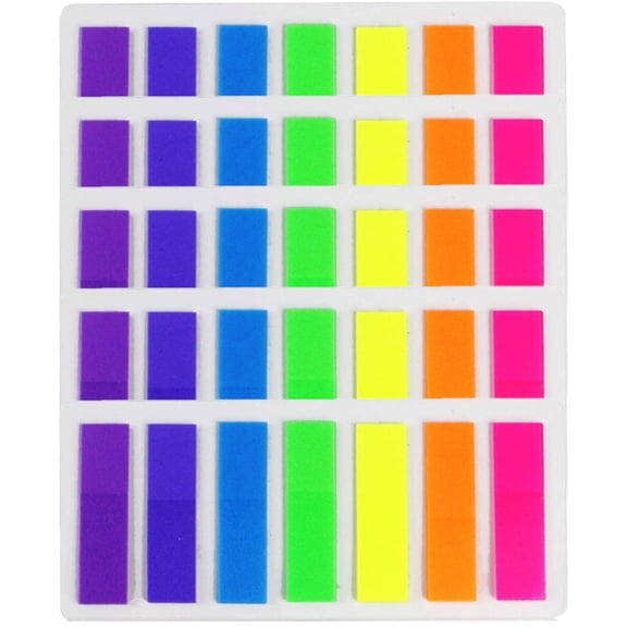 Vjnyvs 700PCS Sticky Index Tabs Writable Colored Flat Arrow Page Markers Flags For Files Notes Books Home Office