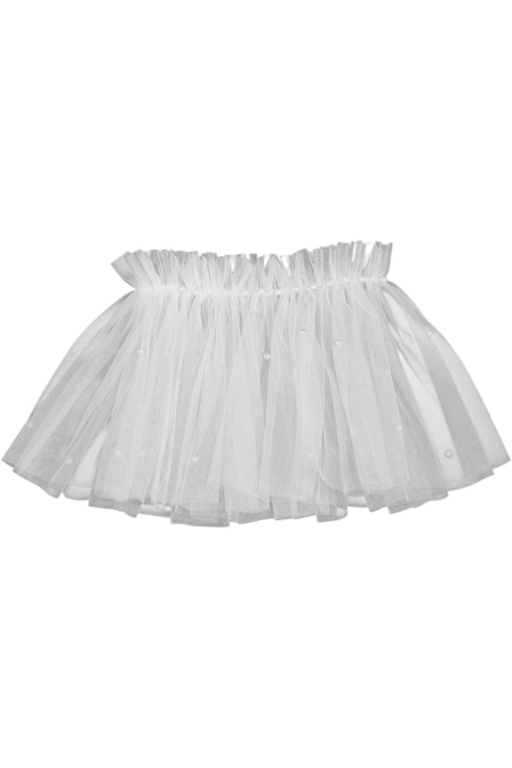 Adjustable Tulle Bridal Shawl,Pearl Sheer Shawl White Soft Tulle Bridal Shoulderless Elegant Capes