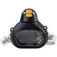 thumbnail image 1 of Vjnyvs Black Duck Shape Water Bottle 650ml with Straw Leakproof Plastic Cup Portable, 1 of 7