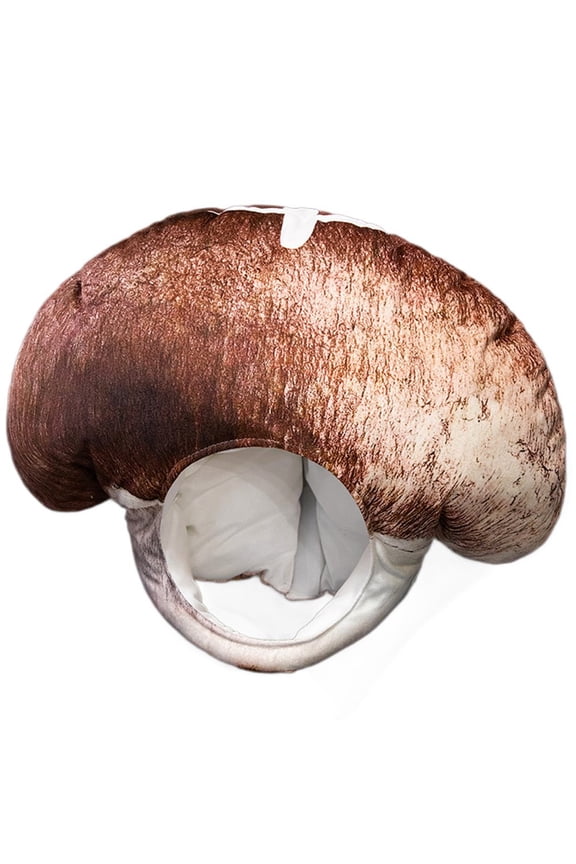 Cartoon Mushroom Headwear Plush Mushroom Hat Cute Funny Mushroom Head Cover Winter Warm Cap Photography Props