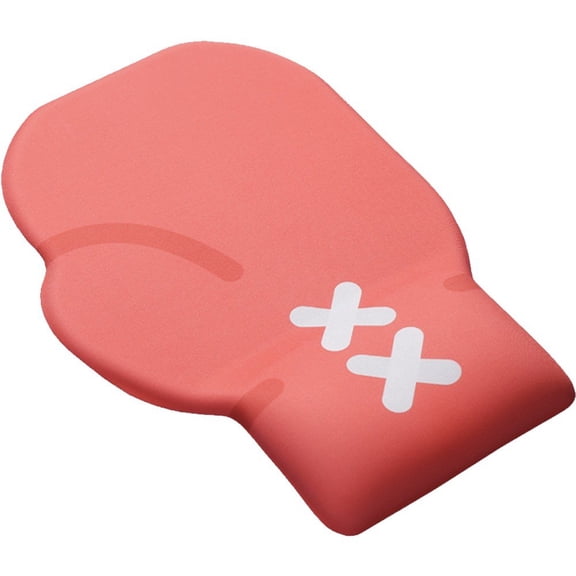 Vjnyvs Creative Boxing Gloves Mouse Pad Wrist Support Silicone Cute Comfortable Hand Guard Mat Palm Holder Wrist Rests Mousepad