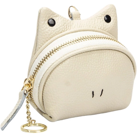 Vjnyvs Cute Frog Coin Purse Small Leather Coin Purse Card Key Lipstick Storage Bag Holder Wallet Pouch For Women And Men
