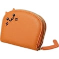 thumbnail image 1 of Vjnyvs Cute Wallets For Women Mini Cat Wallet Multi-Layer Leather Zipper Purse Cartoon Cat Coin Pouch Small Card Wallet PU Leather Coin Bag Card Holder, 1 of 7
