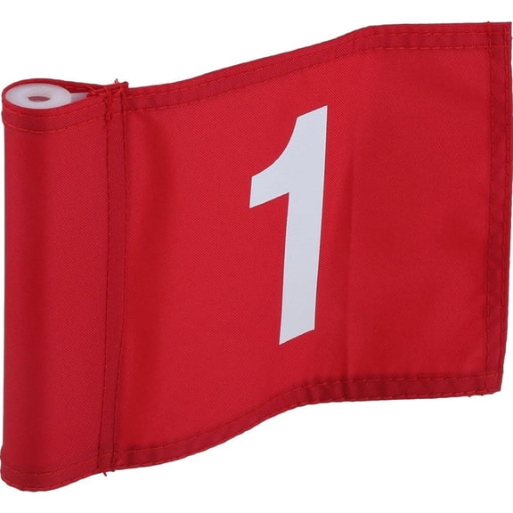 Vjnyvs Double-Side Numbered Golf Flag Mini Putting Green Flag for Backyard Training
