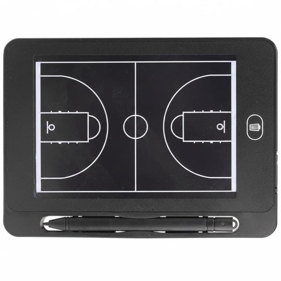 Vjnyvs Electronic Soccer Coaching Strategy Board, Portable Writing Tablet with Pen for Coaches