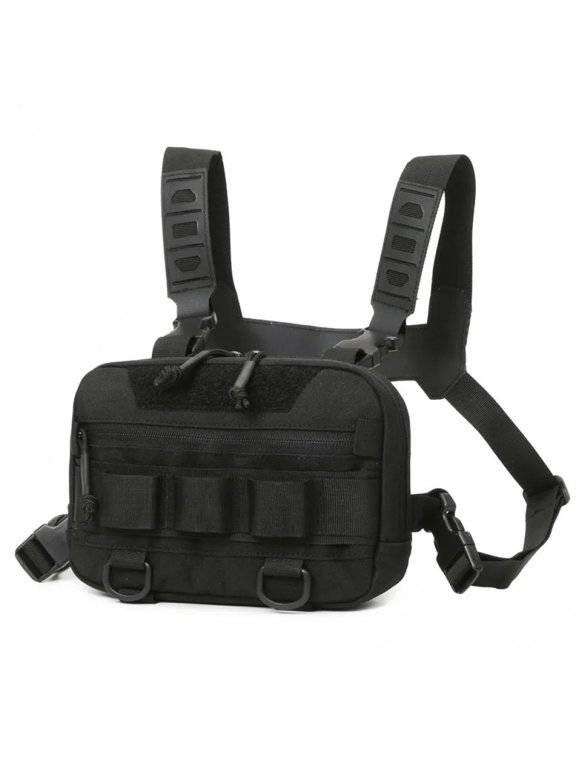 Fashion Chest Bag Chest Rig Backpack Sport Chest Pocket Waterproof Vest Backpack Fishing Tool Organizer for Cycling