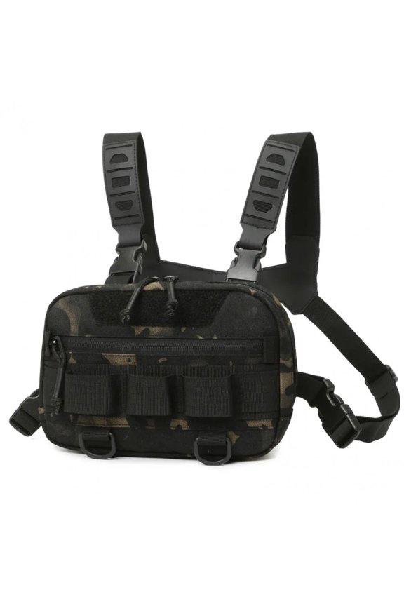 Fashion Chest Bag Chest Rig Backpack Sport Chest Pocket Waterproof Vest Backpack Fishing Tool Organizer for Cycling