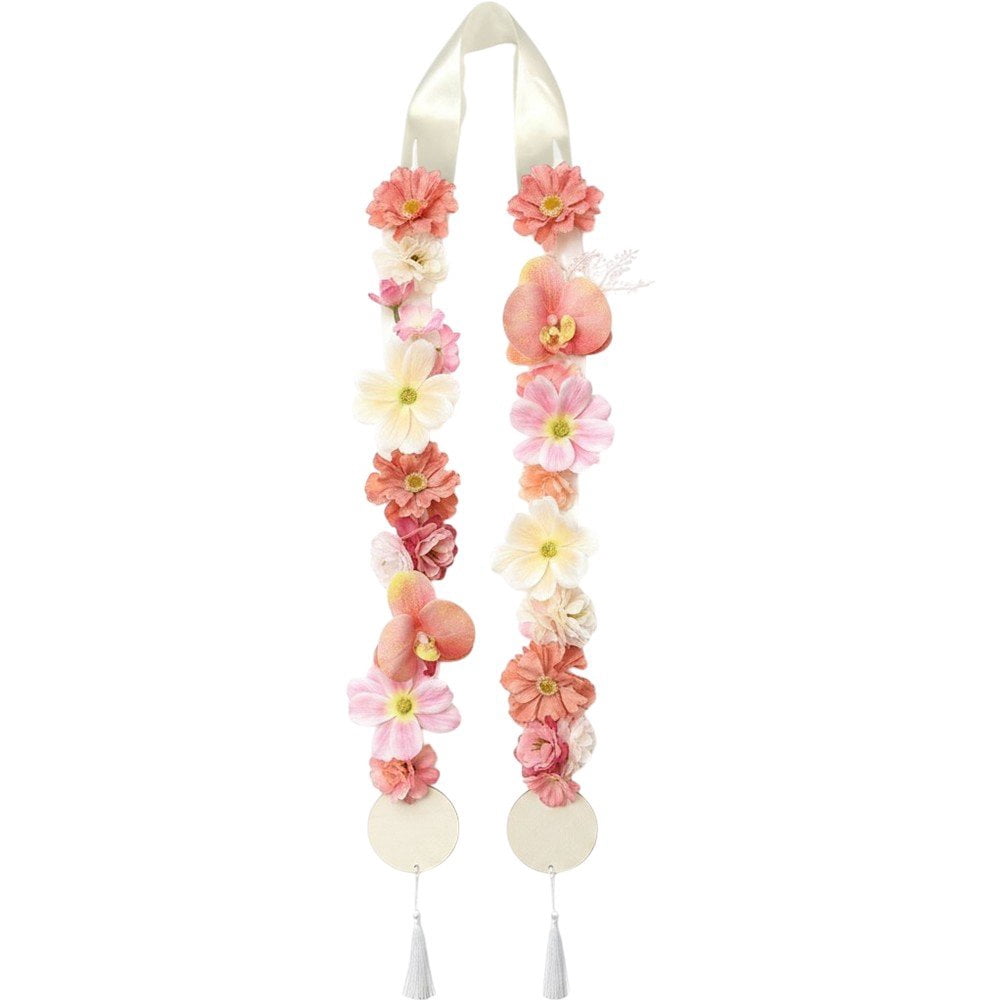 Vjnyvs Flower Graduation Leis Class of 2026 Grad Necklace Ribbon ...