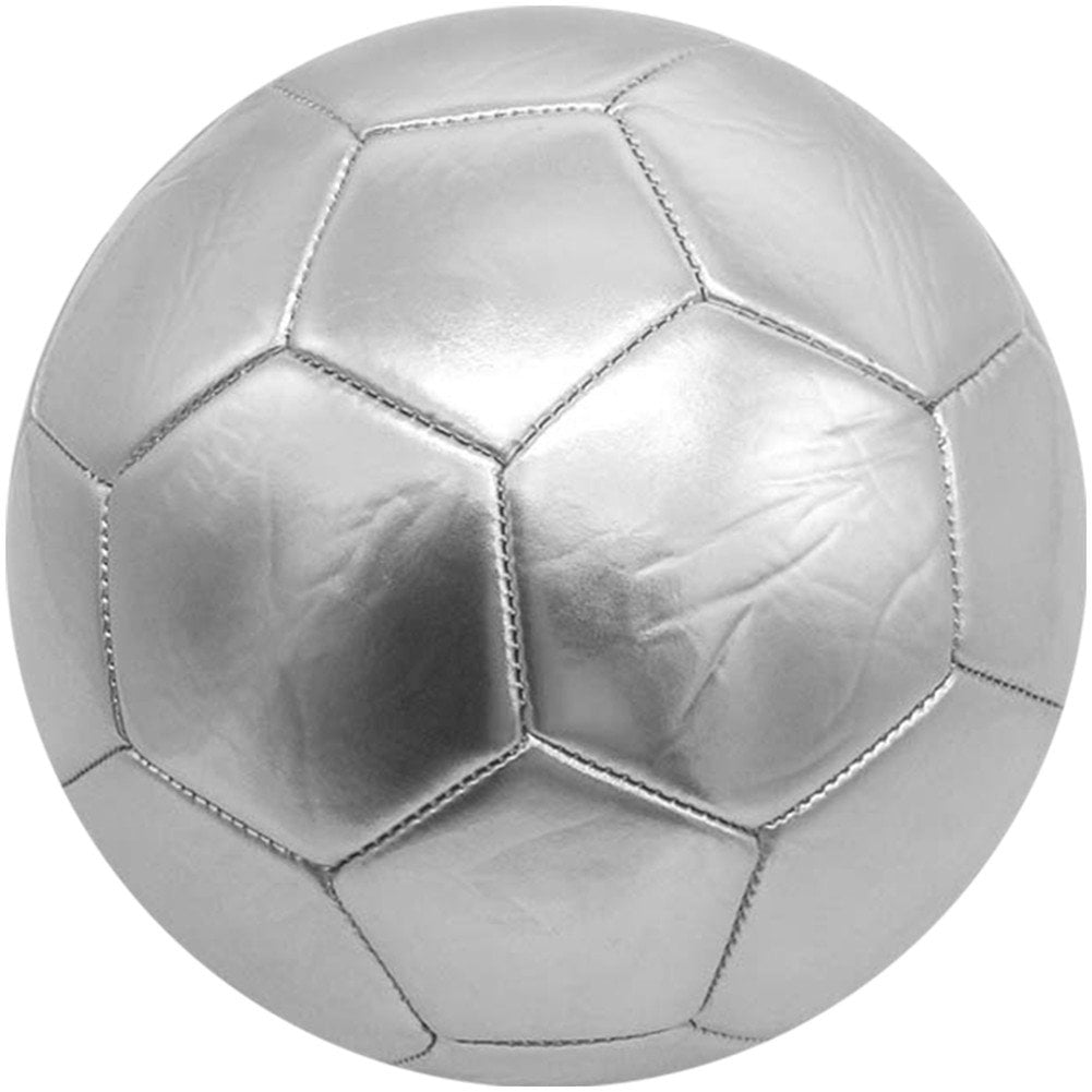 Vjnyvs Football Size 5, Durable Lightweight Training Soccer Ball, Outdoor Match & Practice Football, Metallic Soccer Ball