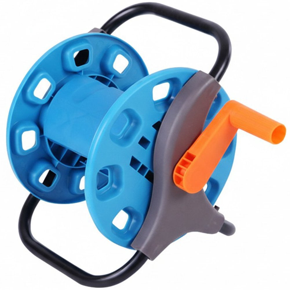 Vjnyvs Garden Water Hose Reel Cart, Garden Hose Reel Holder, Portable Garden Water Pipe Holder Water Hose Reels Cart for Outside Car Washing, Watering
