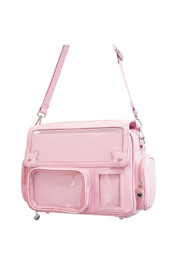 Japanese Backpack Kawaii Ita Bag Y2K Harajuku Shoulder Crossbody Bag Leather Bag Anime Handle Rucksack Bag for Woman