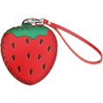 thumbnail image 1 of Vjnyvs Leather Coin Purse Fruit Shaped Portable Coin Wallet Mini Change Holder Small Zipper Change Purse for Men Women Money Organizer, 1 of 7