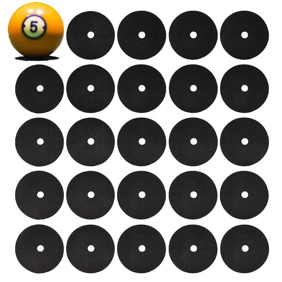 Vjnyvs Pool Table Marker Dots 35pcs Billiard Spot Position Stickers Billiard Point Sticker White Ball Locator Billiards Accessories