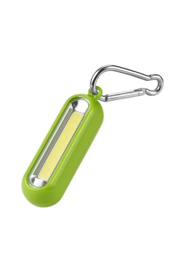 Portable Camping Fishing Torch Lamp Pocket Backpack Lights COB LED Keychain Flashlight Key Chain Light Lamp With Carabiner