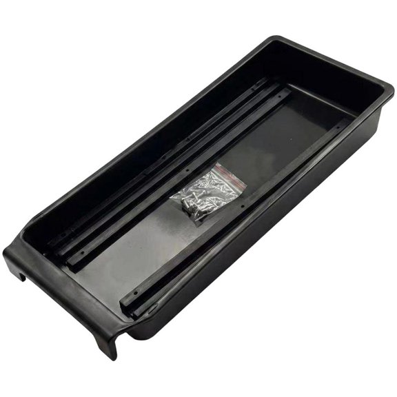 Vjnyvs Under Desk Sewing Machine Drawer, PP Hidden Storage Tray for Sewing Tools Workspace Organization