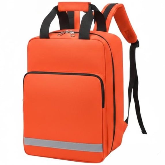 Vjnyvs Waterproof 900D Oxford First Aid Backpack, Empty Multi-Layer Emergency Bag for Outdoor