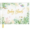 thumbnail image 1 of Vjnyvs Wedding White Guest Book Elegant Baby Shower Guest Book Bachelorette Party Supplies Wedding Books for Guests to Sign, 1 of 7