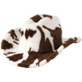 thumbnail image 1 of Vjnyvs Winter Cowboy Print Cowboy Hat Plush Western Hat Funny Cowboy Hat Wide Brim Cowboy Hat for Fancy Party Accessory, 1 of 7